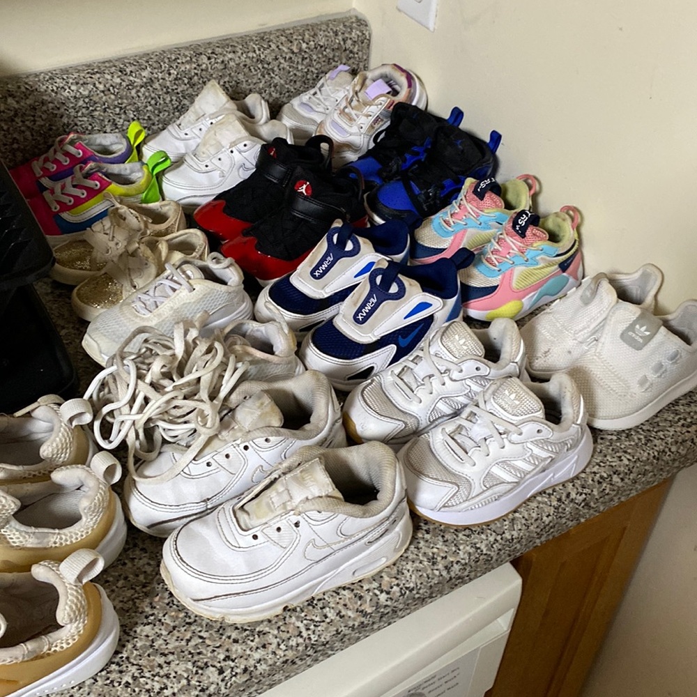 Different shoes
